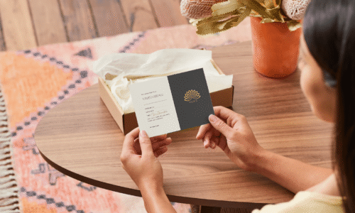 Tarjeta de regalo para empresas